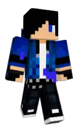 black and manhattan Minecraft skin — Classic model