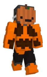 blaze orange and clementine Minecraft skin — Slim model