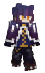 cinder and revolver Minecraft skin — Slim model — first worn by MoriVendet