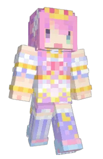 Front of symain's skin