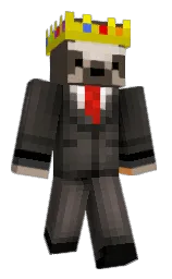 taupe and donkey brown Minecraft skin — Classic model — first worn by slothwolf