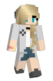 Front of Minecraft skin