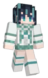 Slim Minecraft skin
