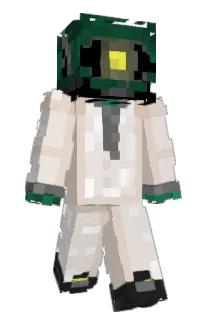 Front of shockdile's skin