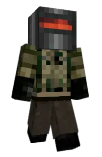 Front of ZyDenT's skin