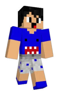 Front of danitins's skin