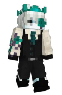 Front of Hap3h's skin