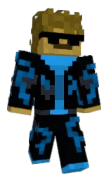 TruBlue's Minecraft skin wearing the Common cape