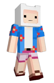 Front of finvee's skin