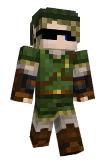 50x11 Minecraft avatar full body