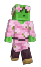 Slim Minecraft skin