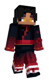 cod gray and blue charcoal Minecraft skin — Slim model — first worn by Kaito791
