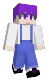seashell and havelock blue Minecraft skin — Classic model — first worn by down_circle