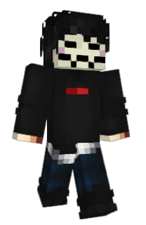 Front of Sorna's skin