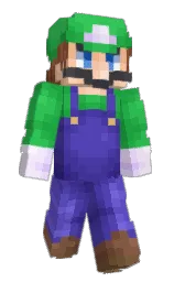 Oolwan's Minecraft skin wearing the Migrator cape