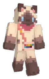 tequila and ferra Minecraft skin — Slim model — first worn by Yutouovo