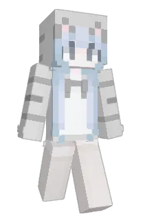 Front of cahtgirl's skin