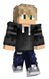mine shaft and peach orange Minecraft skin — Classic model — first worn by JayJay_4