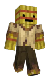 Front of Minecraft skin