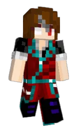 black and negroni Minecraft skin — Slim model — first worn by Perfect0n