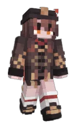Slim Minecraft skin