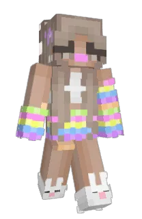 Front of Cathje's skin