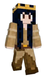 blue charcoal and dark ebony Minecraft skin — Slim model