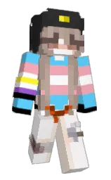 Slim Minecraft skin