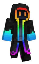 Mxer1's Minecraft skin wearing the Migrator cape