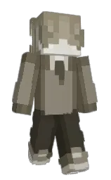 Glopert's Minecraft skin wearing the Common cape