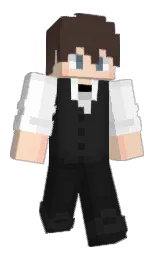 FaelRJ's Minecraft skin wearing the Mojang Office cape