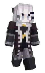 Iluay's Minecraft skin wearing the Pan cape