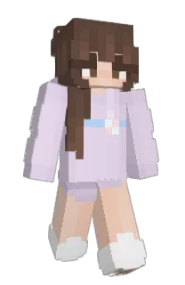 Front of Lilaced's skin