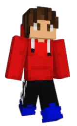 cod gray and crimson Minecraft skin — Classic model