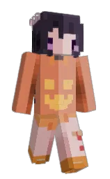 tumbleweed and japonica Minecraft skin — Slim model — first worn by cursedia