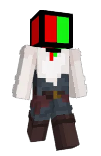 Front of Minecraft skin