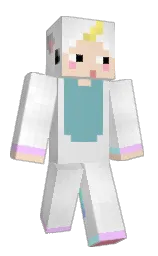 Nanuce's Minecraft skin wearing the 15th Anniversary cape
