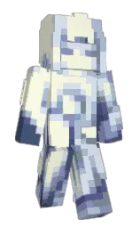 citrine white and botticelli Minecraft skin — Slim model — first worn by Fridolena