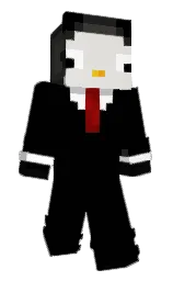 DarkKnight_245's Minecraft skin wearing the Pan cape