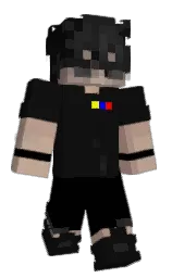 cod gray and black Minecraft skin — Classic model