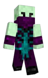 snowy mint and barossa Minecraft skin — Classic model