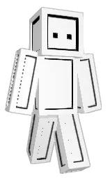 Slim Minecraft skin