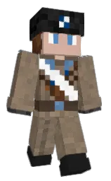 cement and cod gray Minecraft skin — Classic model — first worn by Jhroomy