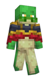 Front of Tirdul's skin