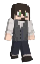 taupe and swiss coffee Minecraft skin — Slim model — first worn by Random_Time