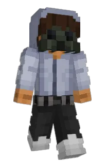 Front of Pogisicion's skin