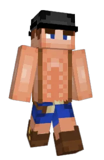 Front of Minecraft skin