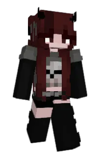 Front of ShyBeluu's skin