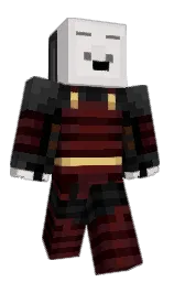 ebb and hint of red Minecraft skin — Classic model — first worn by Linear