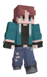 paradiso and comet Minecraft skin — Classic model — first worn by AstroCatGame
